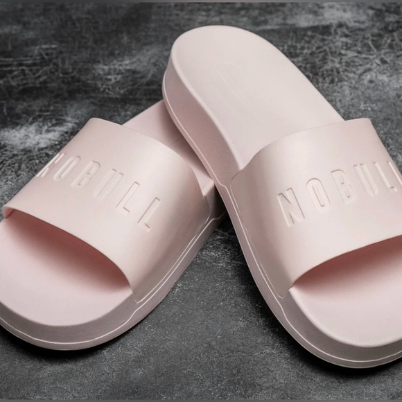 Unisex No Bull Recovery Comfort Workout Cushioning Contour Durable Pink Slides - Picture 1 of 9
